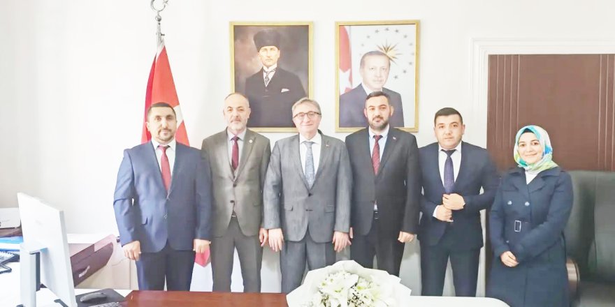Camiler ve Din Görevlileri Haftası'nda Kaymakam Helvacı'ya Ziyaret