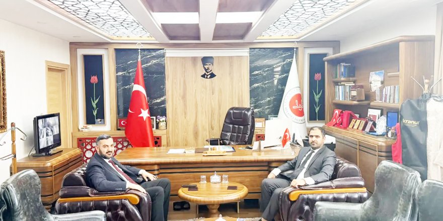 İnönü Müftüsü Cihangir’den Bozüyük Müftüsü Arpacı’ya Ziyaret