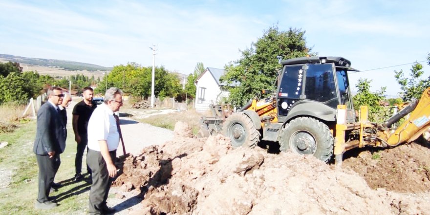 Kaymakam Helvacı Çalışmaları İnceledi