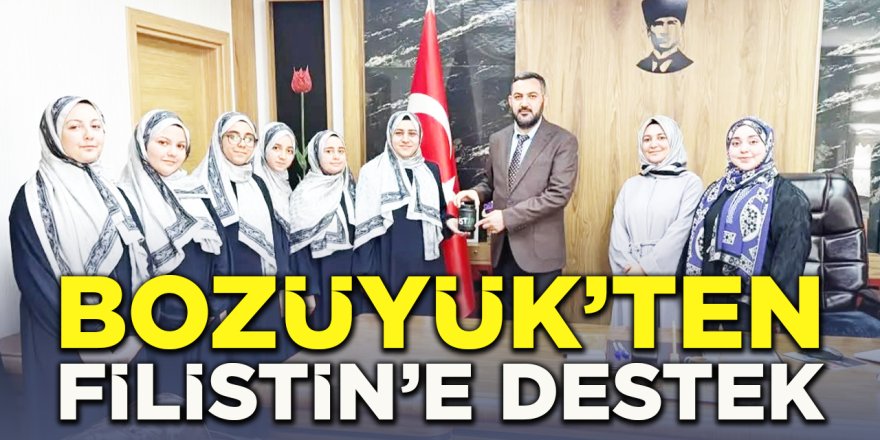 Bozüyük'ten Filistin'e Destek