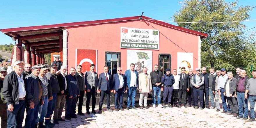 Kaymakam Helvacı'dan Alibeydüzü Köyü'ne Ziyaret