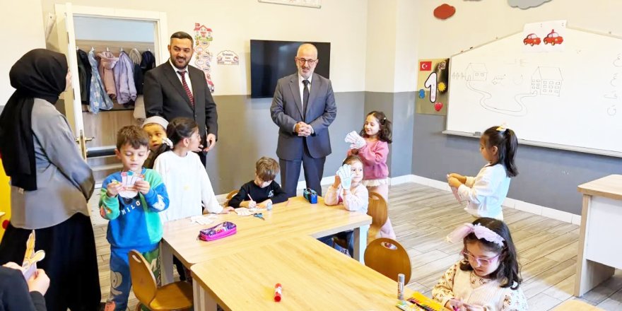 Müftü Dikmen’den Kur’an Kursuna Ziyaret