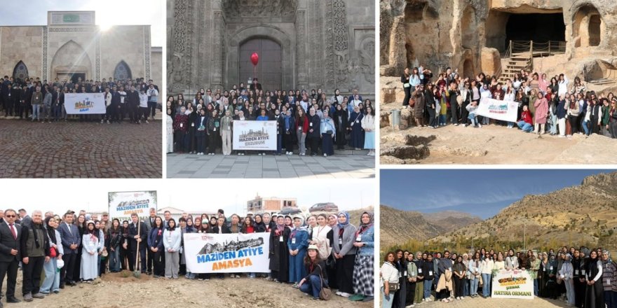 Öğrencilerden ‘Maziden Atiye’ Yolculuk