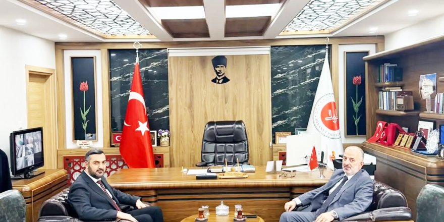Müftü Dikmen'den Müftü Arpacı'ya Ziyaret