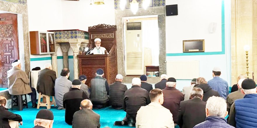 Müftü Dikmen Bozüyük'te Vaaz Verdi