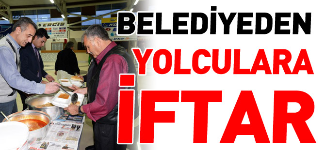 BELECİYEDEN YOLCULARA İFTAR