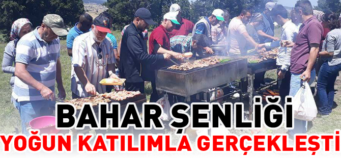 BAHAR ŞENLİĞİ YOĞUN KATILIMLA GERÇEKLEŞTİ