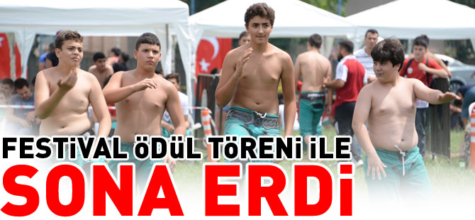 FESTİVAL ÖDÜL TÖRENİ İLE SONA ERDİ