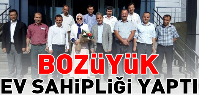 BOZÜYÜK EV SAHİPLİĞİ YAPTI