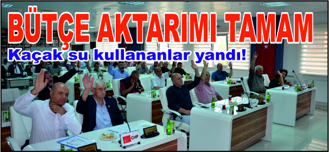 BÜTÇE AKTARIMI TAMAM