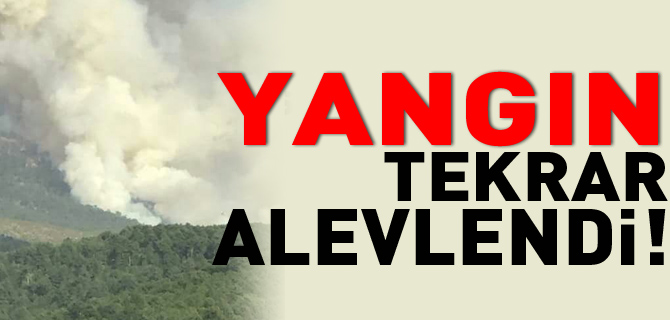 YANGIN TEKRAR ALEVLENDİ!