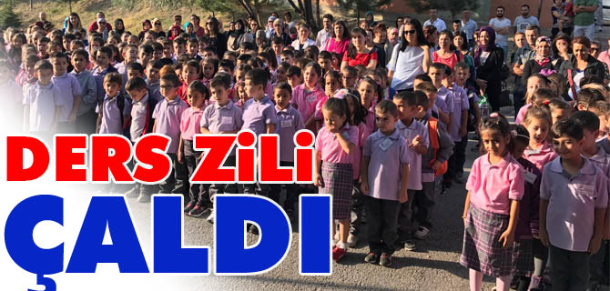 DERS ZİLİ ÇALDI