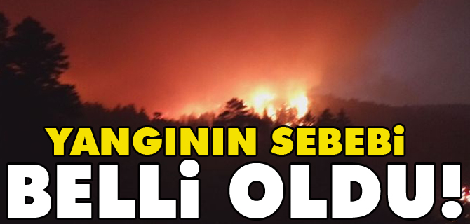 YANGININ SEBEBİ BELLİ OLDU!