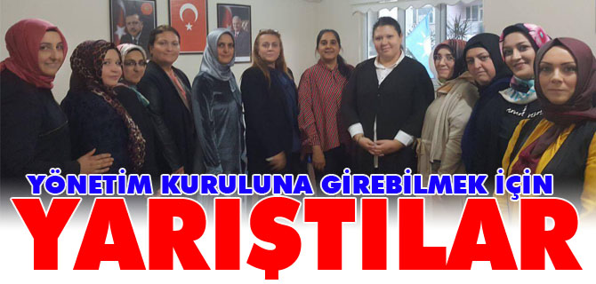 YÖNETİM KURULUNA GİREBİLMEK İÇİN YARIŞTILAR