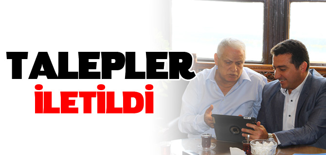 BAŞKAN BAKICI TCDD BÖLGE MÜDÜRÜ NİHAT ASLAN’I ZİYARET ETTİ