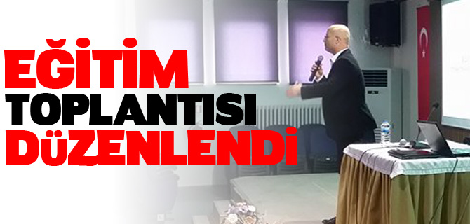 YETENEK TİMLERİ EĞİTİM TOPLANTISI DÜZENLENDİ