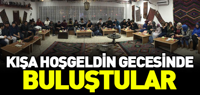 BOZÜYÜKLÜ GENÇLER KIŞA HOŞGELDİN GECESİNDE BULUŞTU