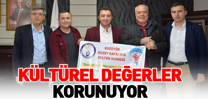 KÜLTÜREL DEĞERLER KORUNUYOR