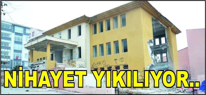 NİHAYET YIKILIYOR..