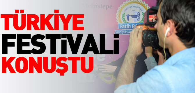 TÜRKİYE BOZÜYÜK’TEKİ TİYATRO FESTİVALİNİ KONUŞTU