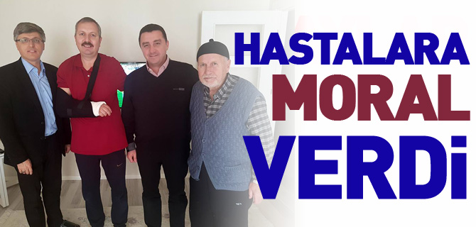 BAŞKAN BAKICI HASTALARI EVLERİNDE ZİYARET ETTİ