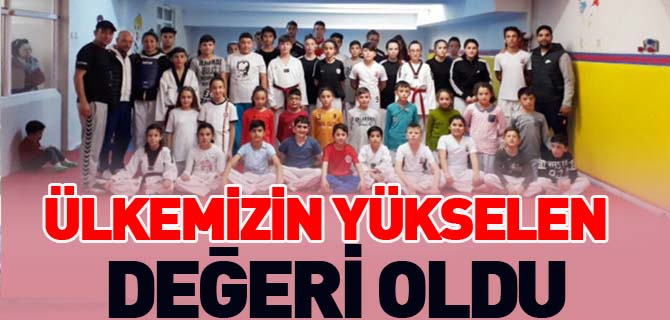 ÜLKEMİZİN YÜKSELEN DEĞERİ OLDU