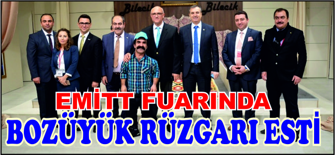 EMİTT TURİZM FUARINDA BOZÜYÜK RÜZGARI ESTİ