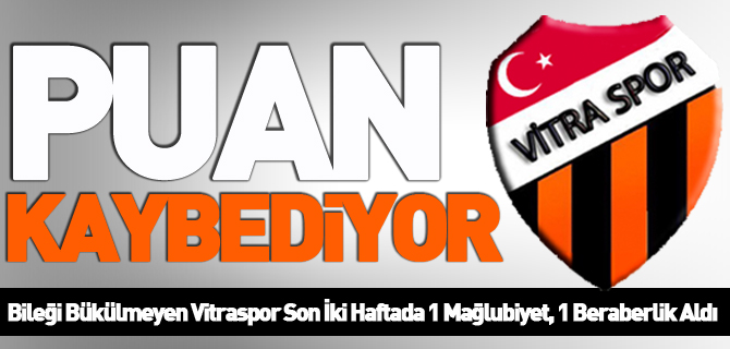 PUAN KAYBEDİYOR