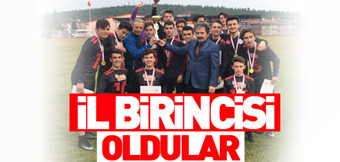 İL BİRİNCİSİ OLDULAR