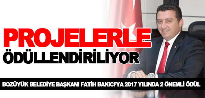 PROJELERLE ÖDÜLLENDİRİLİYOR