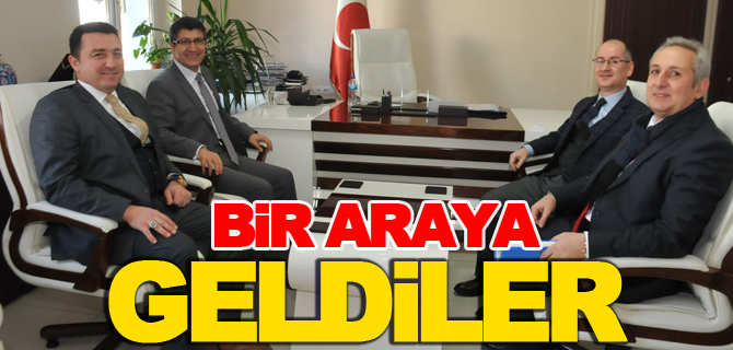 BİR ARAYA GELDİLER