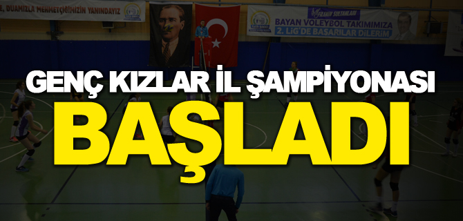 BİLECİK KULÜPLÜ VOLEYBOL GENÇ KIZLAR İL ŞAMPİYONASI BAŞLADI