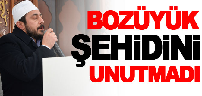 BOZÜYÜK’TE AFRİN ŞEHİTLERİ İÇİN MEVLİD-İ ŞERİF OKUNDU