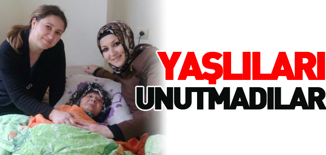 YAŞLILARI UNUTMADILAR