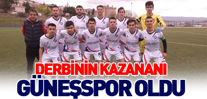 DERBİNİN KAZANANI GÜNEŞSPOR OLDU