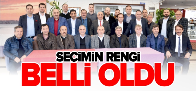 SEÇİMİN RENGİ BELLİ OLDU