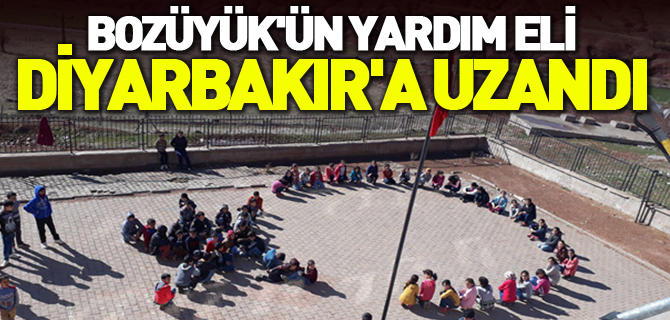 BOZÜYÜK'ÜN YARDIM ELİ DİYARBAKIR'A UZANDI