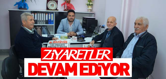 ZİYARETLER DEVAM EDİYOR