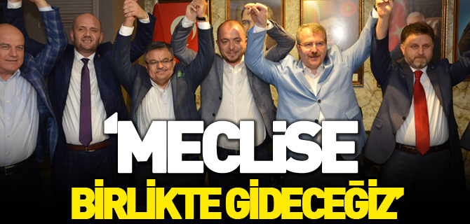 ‘MECLİSE BİRLİKTE GİDECEĞİZ’