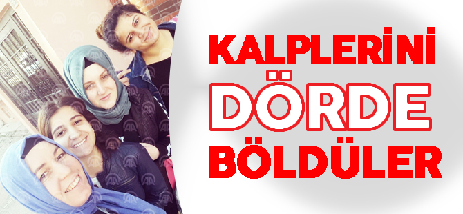 KALPLERİNİ DÖRDE BÖLDÜLER