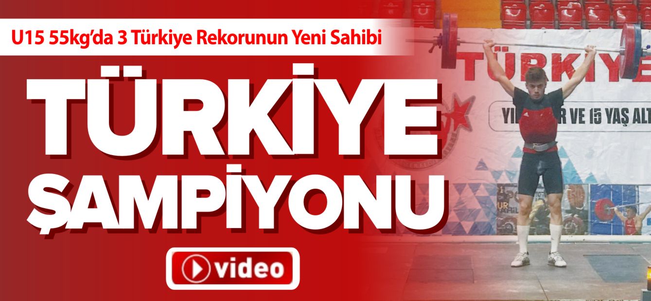 TÜRKİYE ŞAMPİYONU !