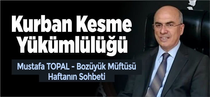 KURBAN KESME YÜKÜMLÜLÜĞÜ