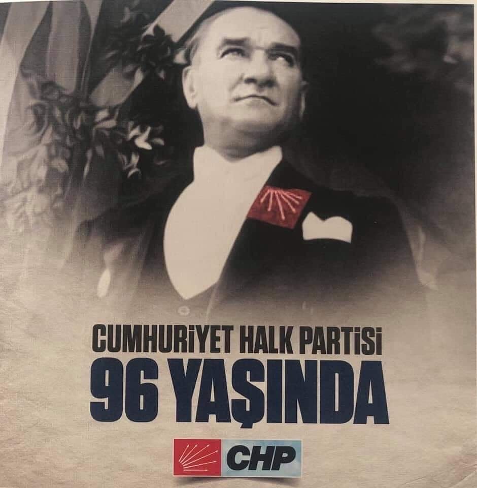 CUMHURİYET HALK PARTİSİ 96. YAŞINDA