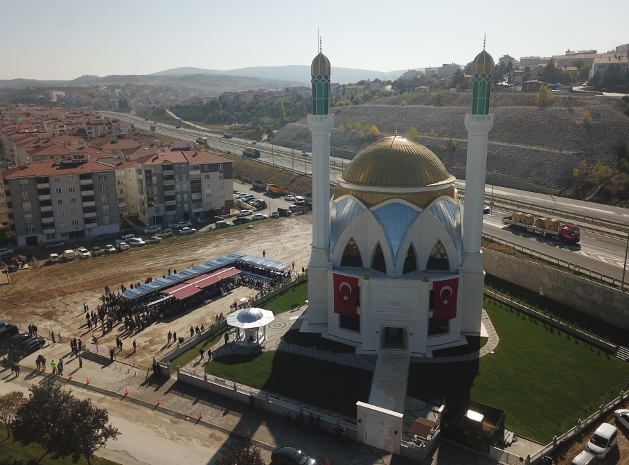 KUVEYT CAMİİ TÖREN İLE HİZMETE AÇILDI