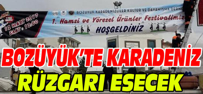 BOZÜYÜK’TE KARADENİZ RÜZGARI ESECEK