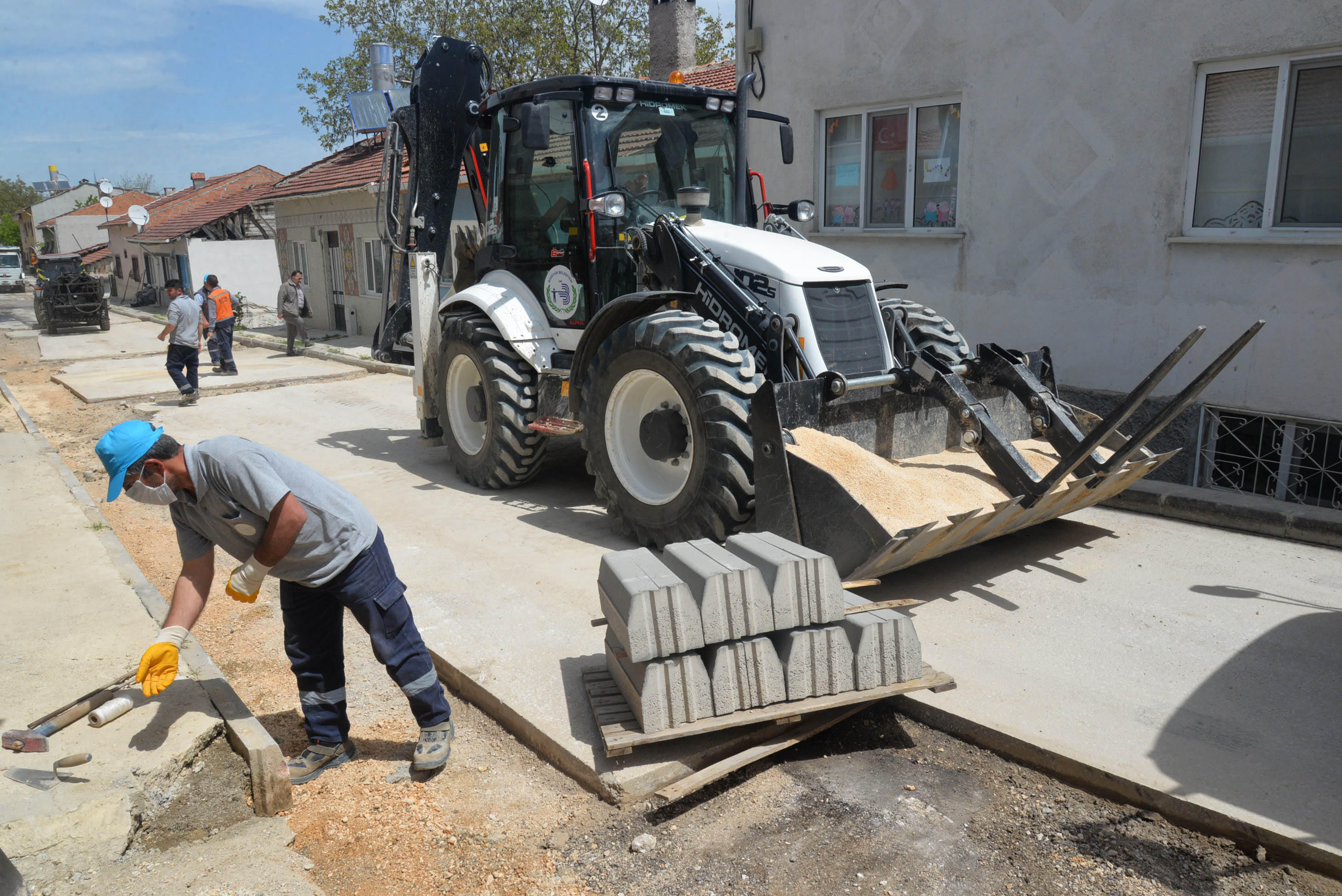 BOZÜYÜK SOKAKLARI DÜZENE GİRİYOR