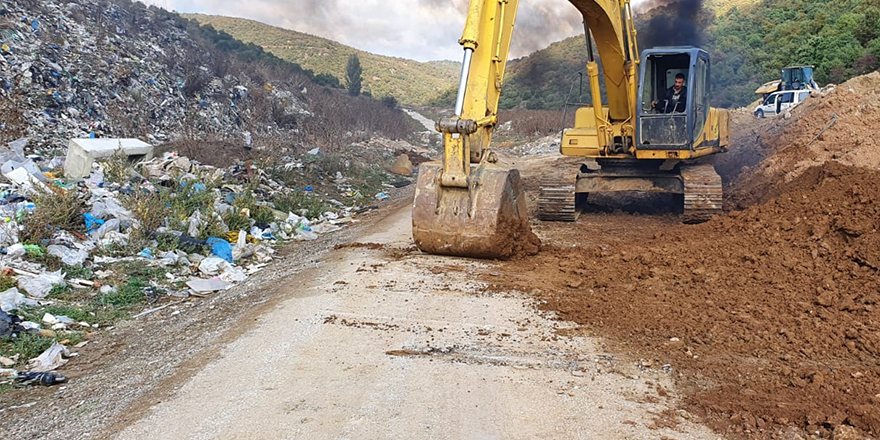 Manşetimizin ardından Hamidiye Yolu temizlendi