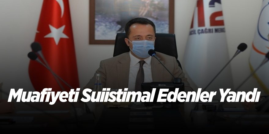 Muafiyeti Suiistimal Edenler Yandı