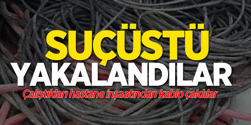 SUÇÜSTÜ YAKALANDILAR