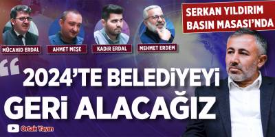 Serkan Yıldırım Basın Masası'nda